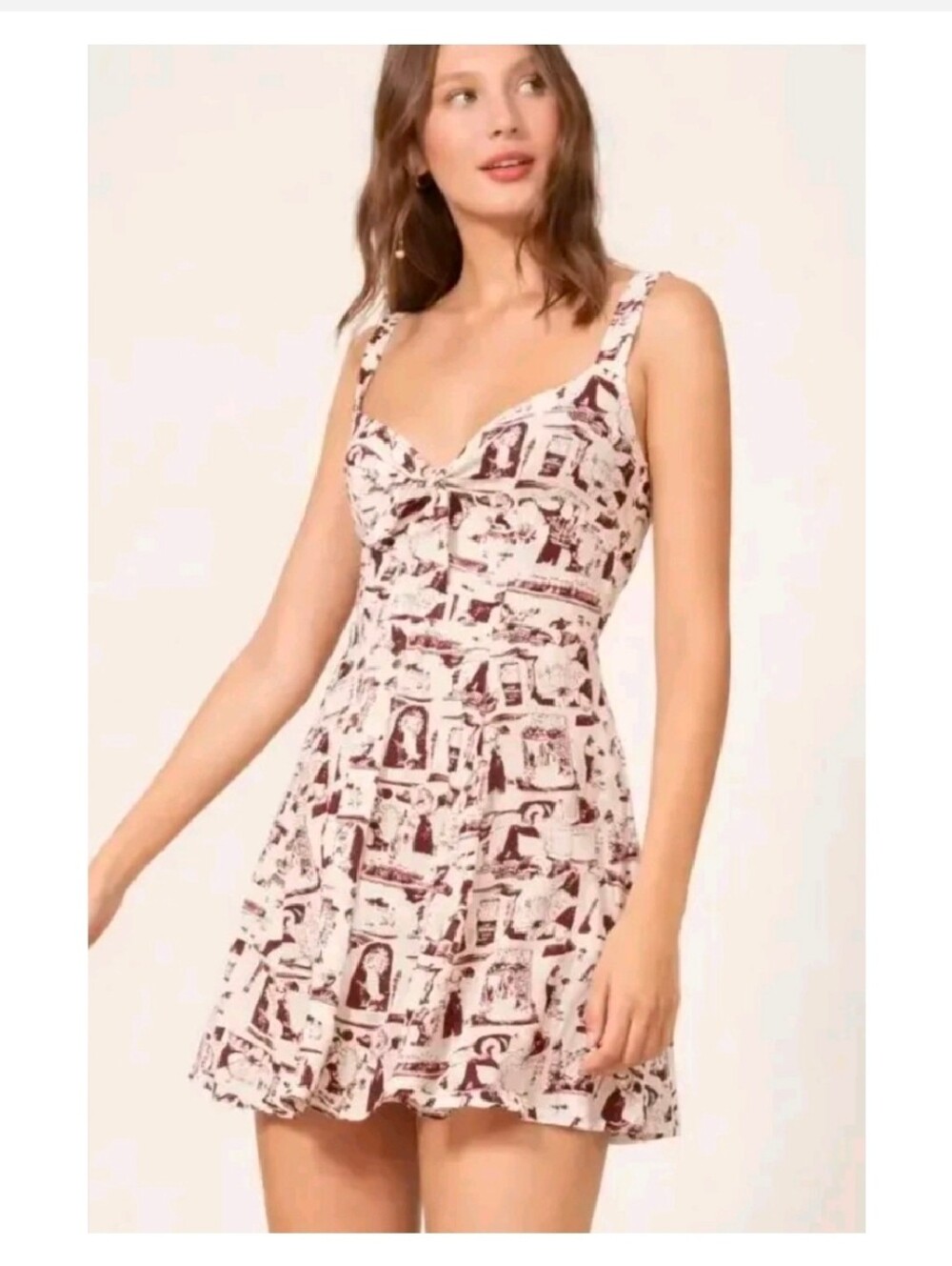 Reformation kimmy Dress in the "Ref Babe"